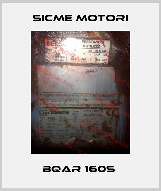 Sicme Motori-BQar 160S price