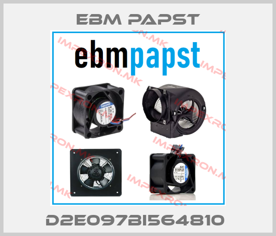 EBM Papst-D2E097BI564810 price