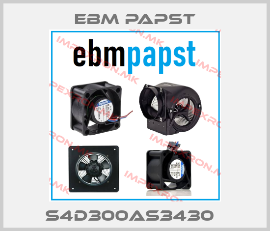 EBM Papst-S4D300AS3430  price