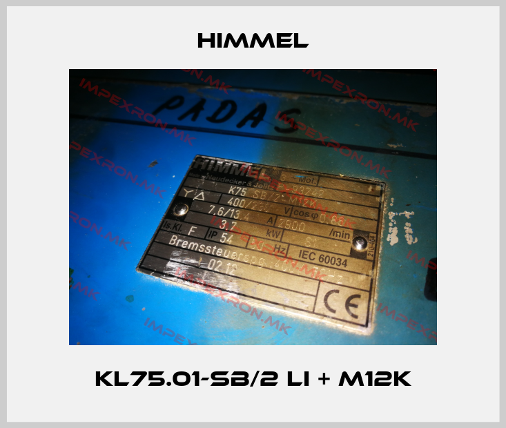 HIMMEL-KL75.01-SB/2 Li + M12Kprice