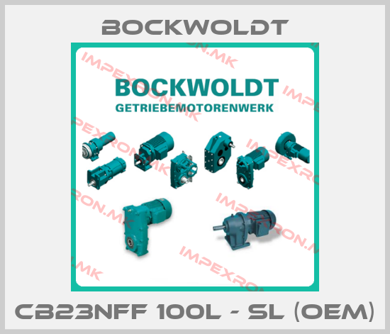 Bockwoldt-CB23NFF 100L - SL (OEM)price