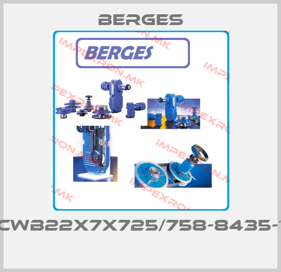 Berges-CWB22x7x725/758-8435-1 price