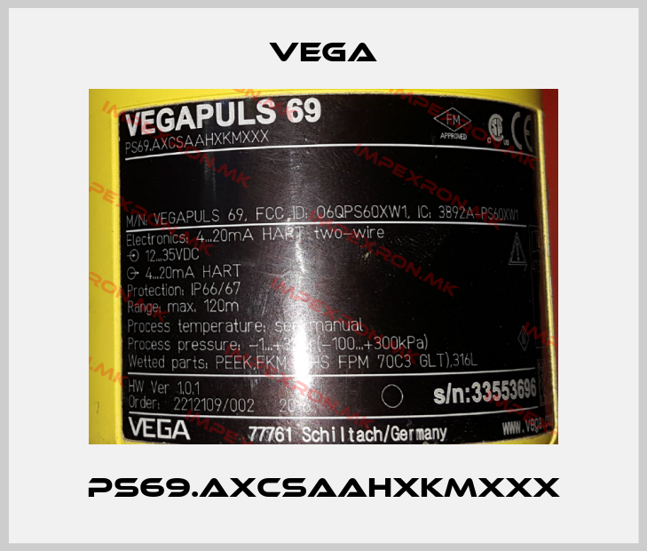 Vega-PS69.AXCSAAHXKMXXXprice