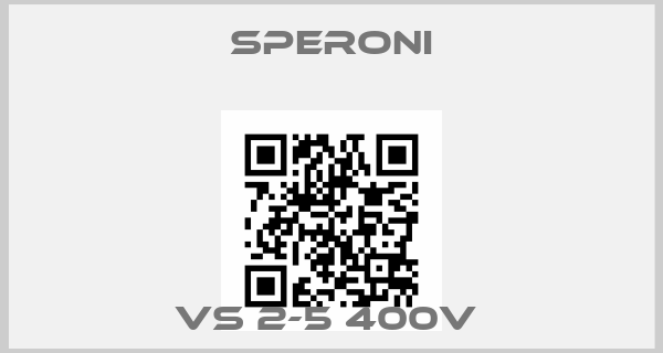 SPERONI-VS 2-5 400V price