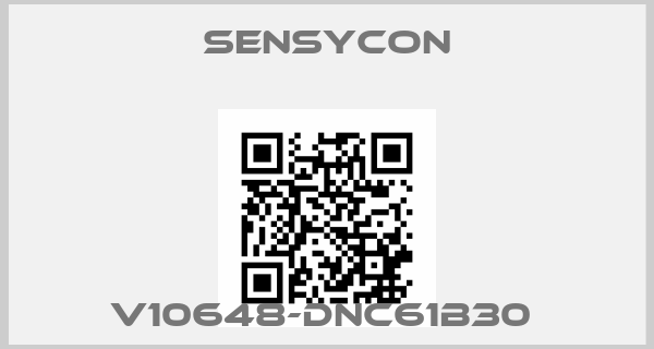 SENSYCON-V10648-DNC61B30 price