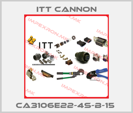 Itt Cannon-CA3106E22-4S-B-15 price