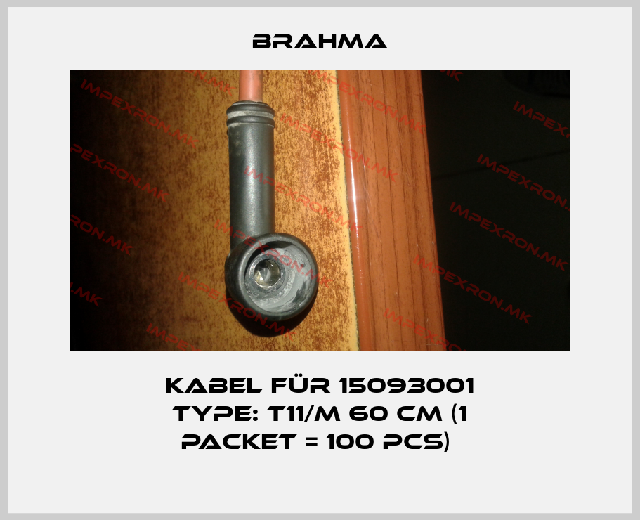 Brahma-Kabel für 15093001 Type: T11/m 60 cm (1 packet = 100 pcs) price