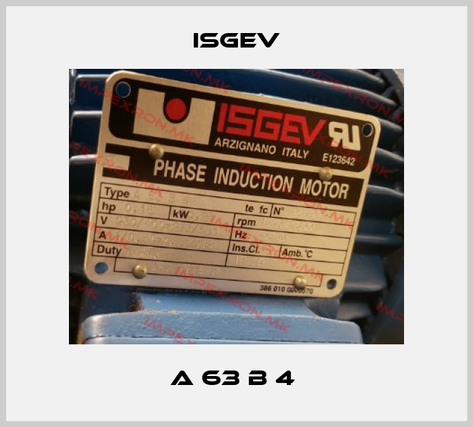 Isgev-A 63 B 4 price
