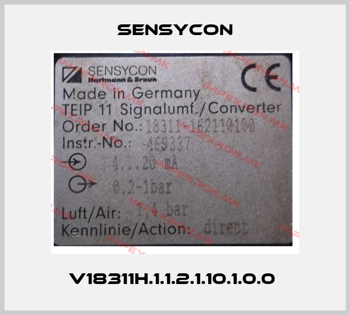 SENSYCON-V18311H.1.1.2.1.10.1.0.0 price