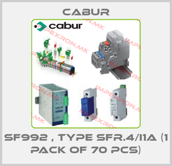 Cabur-SF992 , type SFR.4/I1A (1 pack of 70 pcs)price