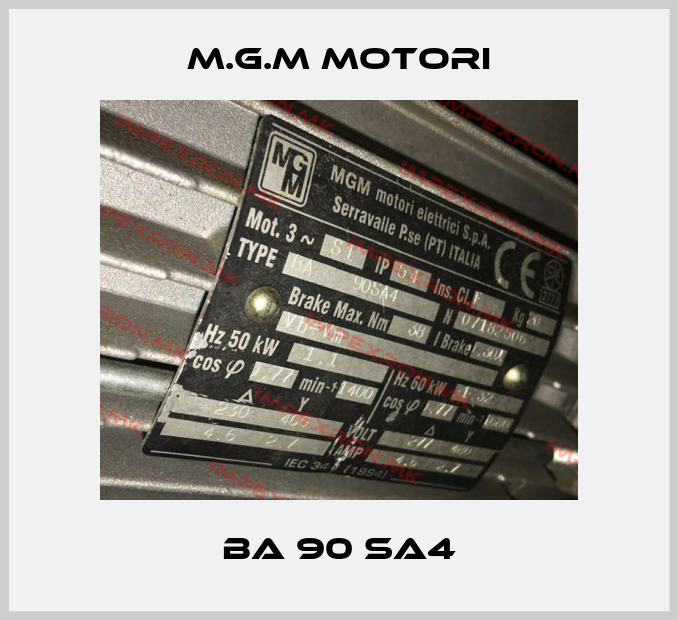 M.G.M MOTORI-BA 90 SA4price