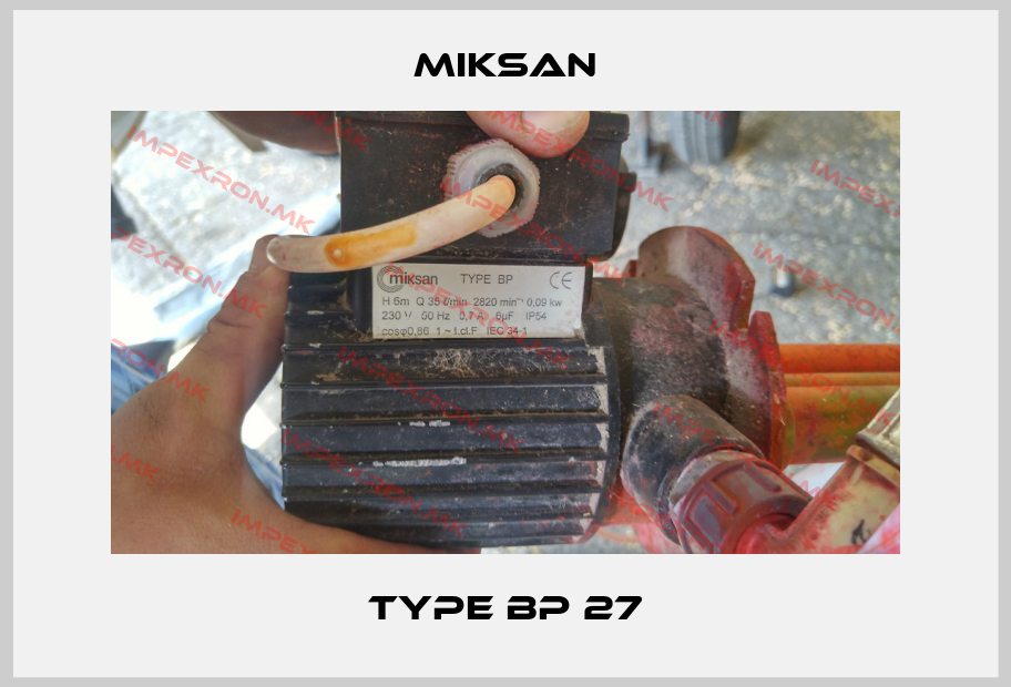 Miksan-Type BP 27price