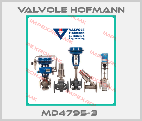 Valvole Hofmann-MD4795-3 price