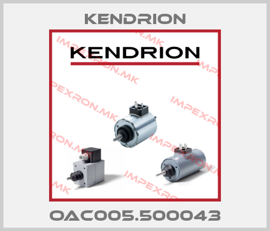 Kendrion-OAC005.500043price