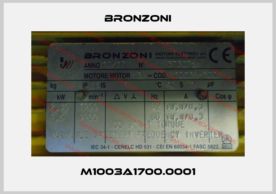 Bronzoni-M1003A1700.0001price