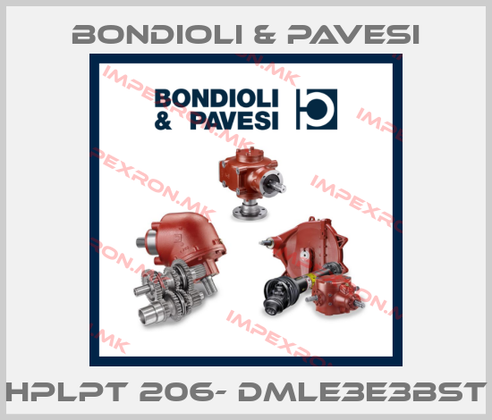 Bondioli & Pavesi-HPLPT 206- DMLE3E3BSTprice