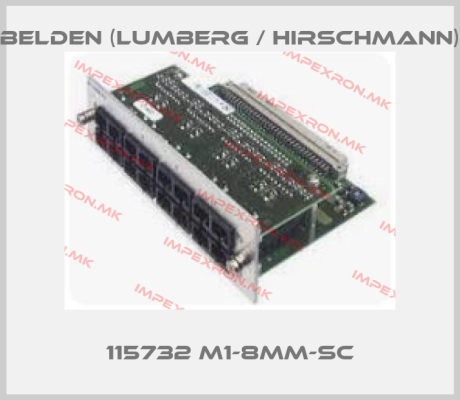 Belden (Lumberg / Hirschmann)-115732 M1-8MM-SCprice