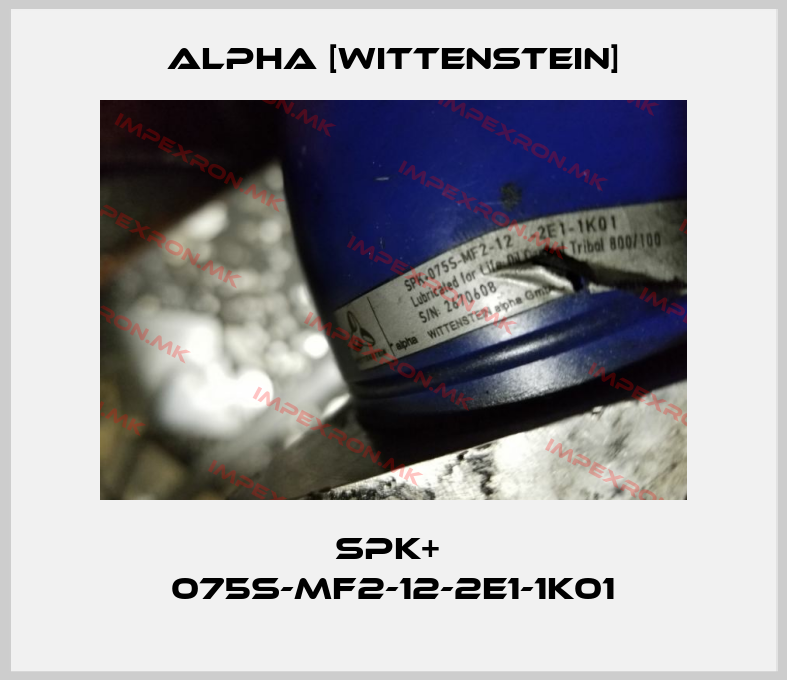 Alpha [Wittenstein]-SPK+  075S-MF2-12-2E1-1K01price