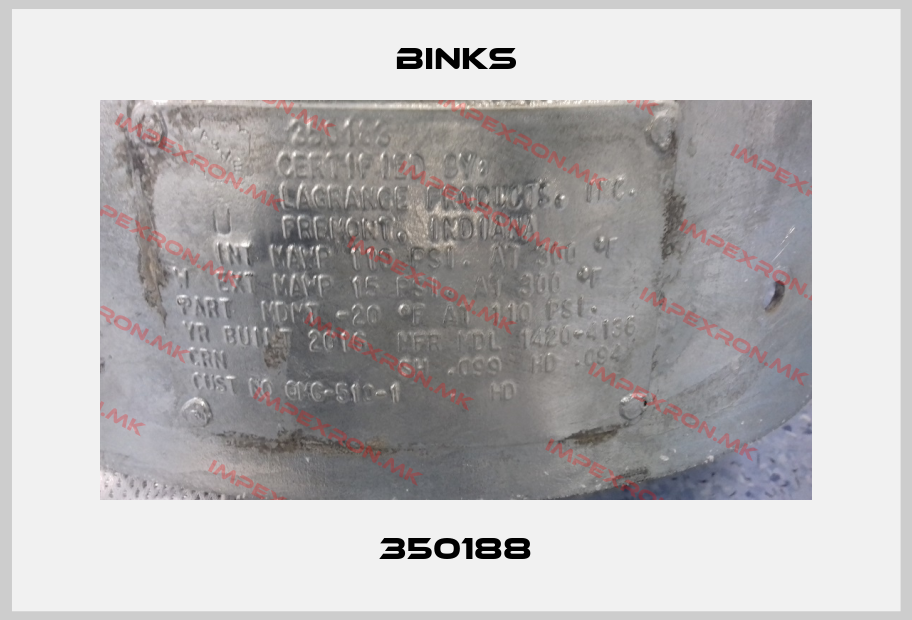 Binks-350188price