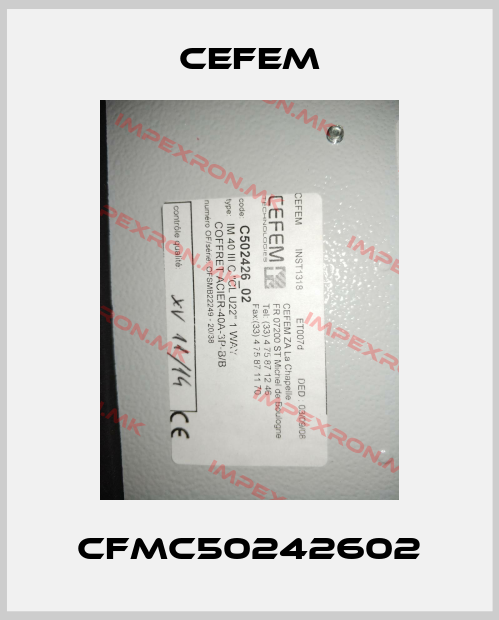 Cefem-CFMC50242602price