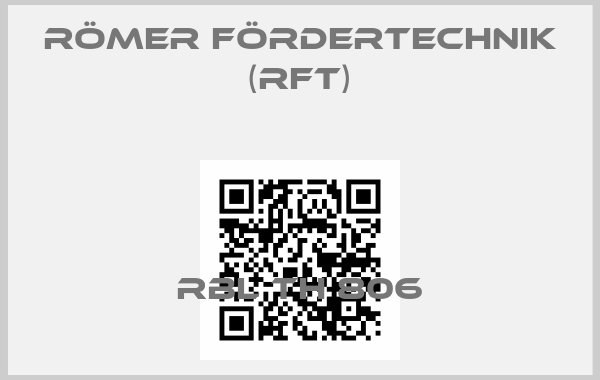 Römer Fördertechnik (RFT)-RBL TH 806price