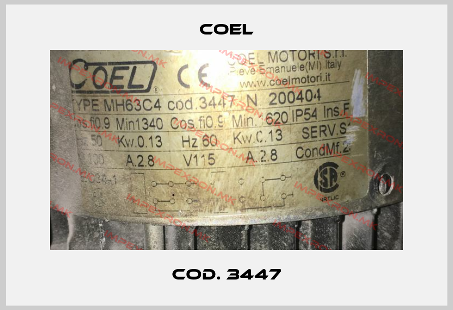 Coel-Cod. 3447price