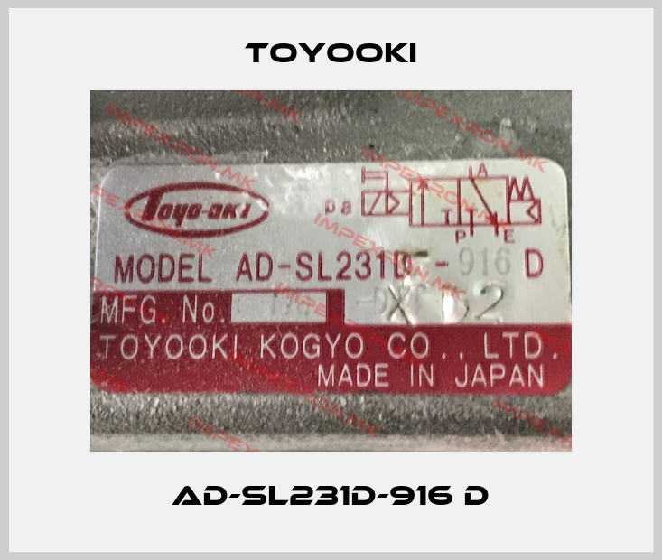 Toyooki-AD-SL231D-916 Dprice