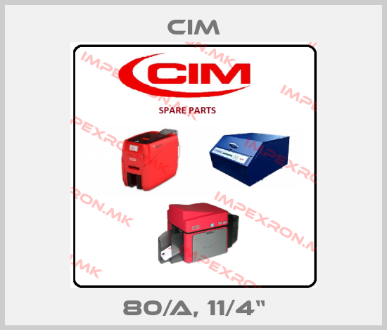 Cim-80/A, 11/4“price