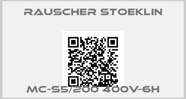 Rauscher Stoeklin-MC-S5/200 400V-6hprice