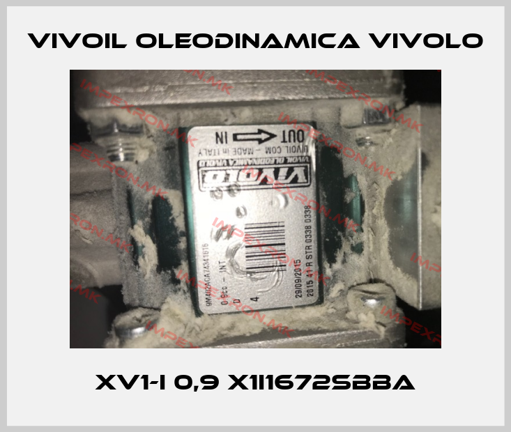 Vivoil Oleodinamica Vivolo-XV1-I 0,9 X1I1672SBBAprice