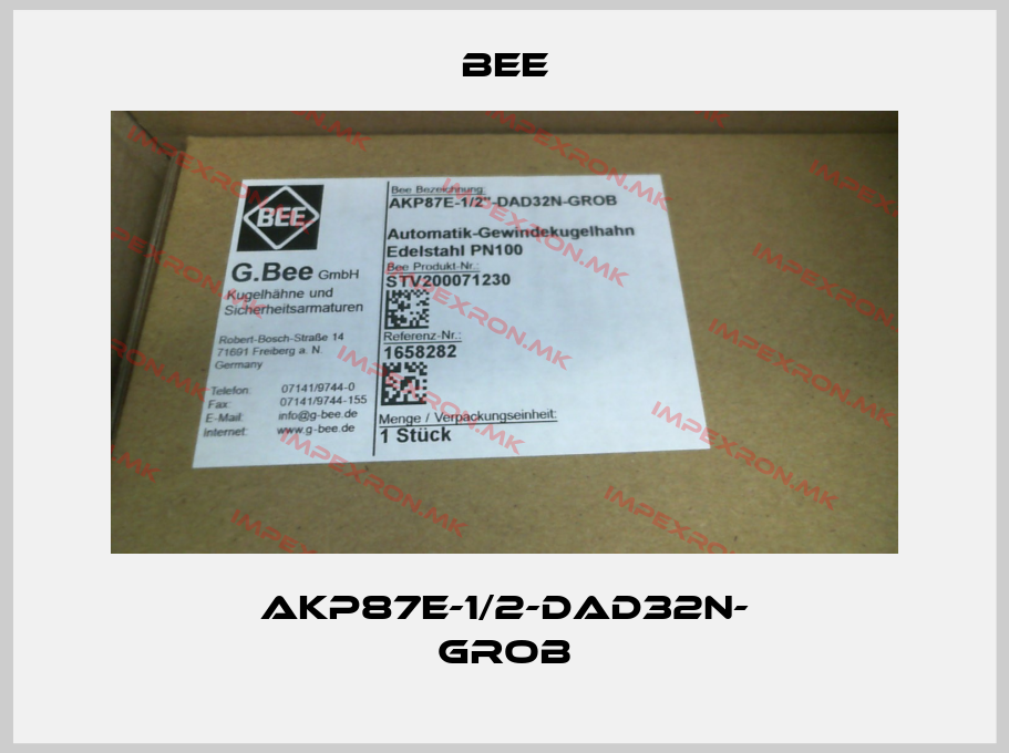 BEE-AKP87E-1/2-DAD32N- GROBprice