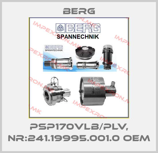 Berg-PSP170VLB/PLV, Nr:241.19995.001.0 OEMprice