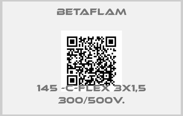BETAFLAM-145 -C-FLEX 3x1,5 300/500V.price