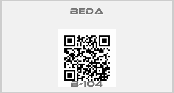 BEDA-B-104price