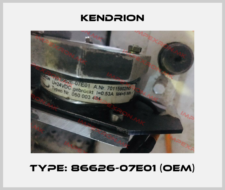 Kendrion-Type: 86626-07E01 (OEM)price