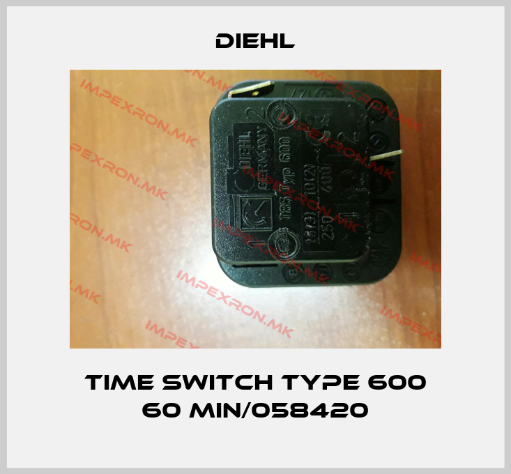 Diehl-Time switch type 600 60 min/058420price