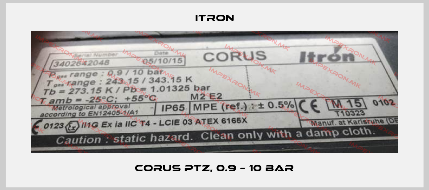 Itron-CORUS PTZ, 0.9 – 10 barprice