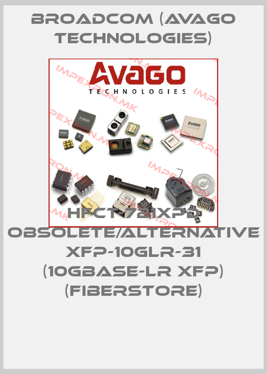 Broadcom (Avago Technologies)-HFCT-721XPD obsolete/alternative XFP-10GLR-31 (10GBASE-LR XFP) (FiberStore)price