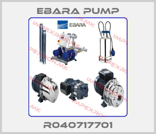 Ebara Pump-R040717701price