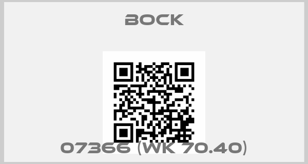 Bock-07366 (WK 70.40)price