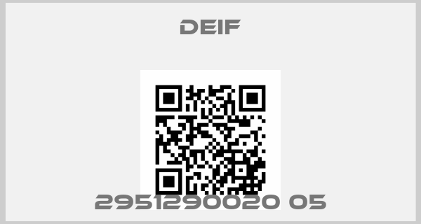 Deif-2951290020 05price