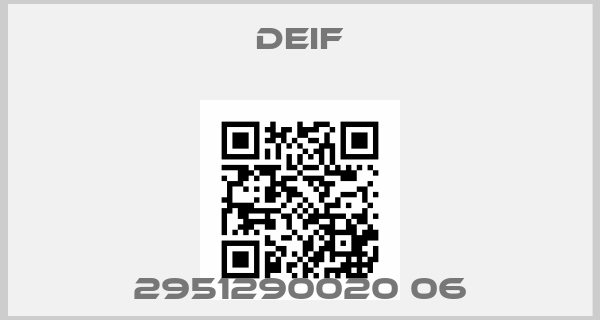 Deif-2951290020 06price