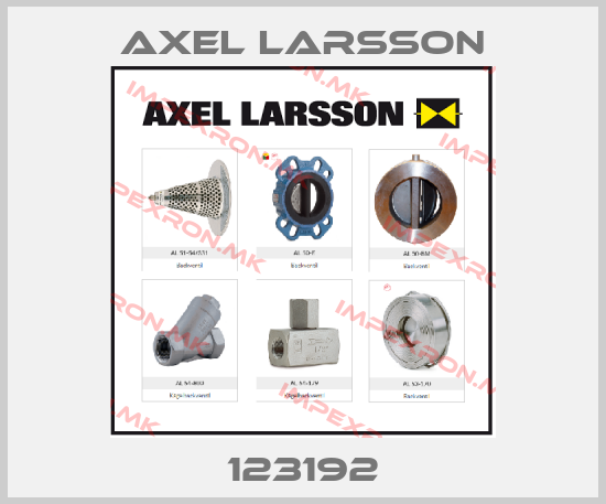 AXEL LARSSON-123192price