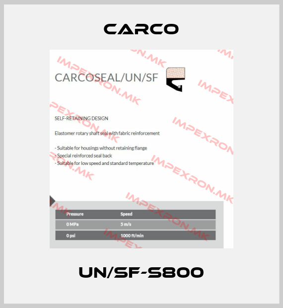 Carco-UN/SF-S800price