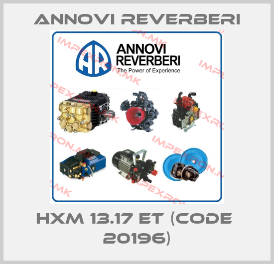 Annovi Reverberi-HXM 13.17 ET (code  20196)price