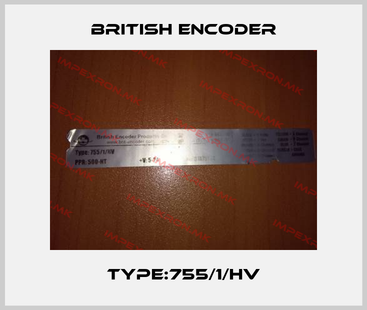 British Encoder-Type:755/1/HVprice