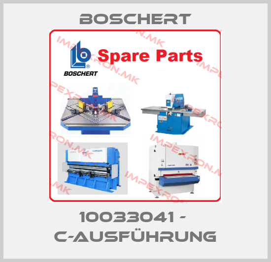 Boschert-10033041 -  C-Ausführungprice