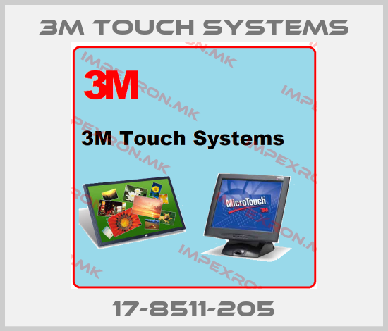 3M Touch Systems-17-8511-205price