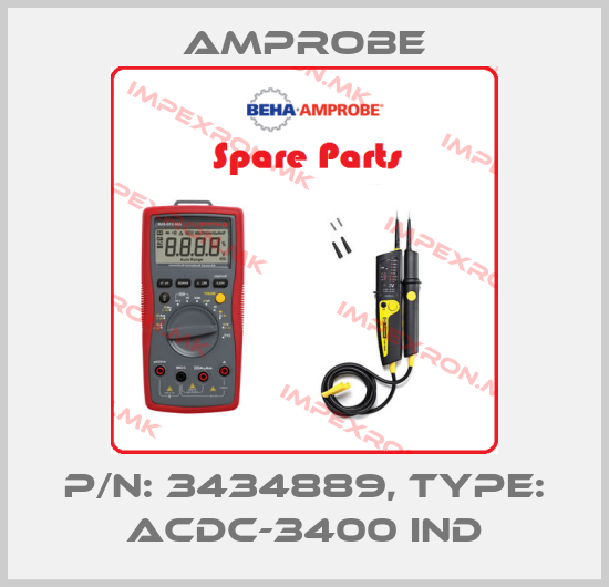 AMPROBE-P/N: 3434889, Type: ACDC-3400 INDprice