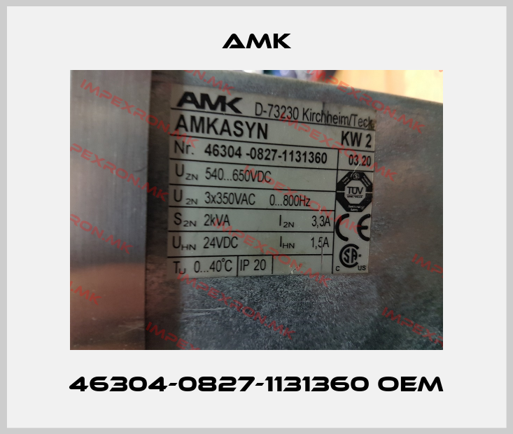 AMK-46304-0827-1131360 oemprice